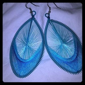 NWOT WOVEN EARRINGS